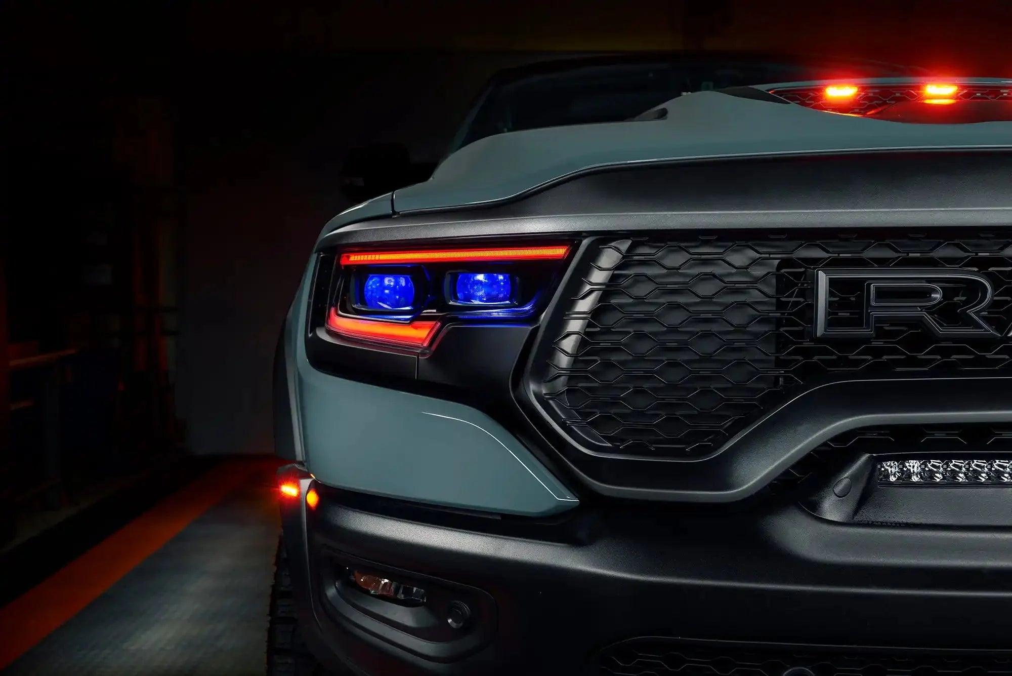ORACLE Lighting 2019-2024 Ram 1500 ColorSHIFT Headlight Demon Eye Kit - LED Projector Headlights