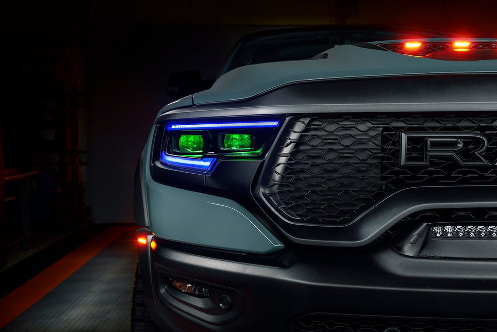 ORACLE Lighting 2019-2024 Ram 1500 RGBW+A Headlight DRL Upgrade Kit - LED Projector Headlights