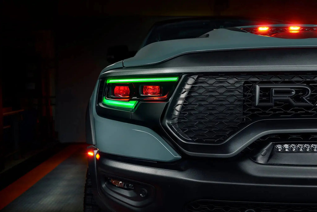 ORACLE Lighting 2019-2024 Ram 1500 ColorSHIFT Headlight Demon Eye Kit - LED Projector Headlights