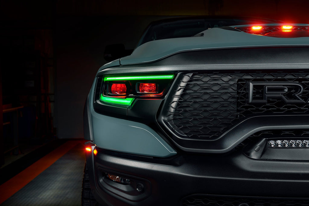 ORACLE Lighting 2019-2024 Ram 1500 RGBW+A Headlight DRL Upgrade Kit - LED Projector Headlights