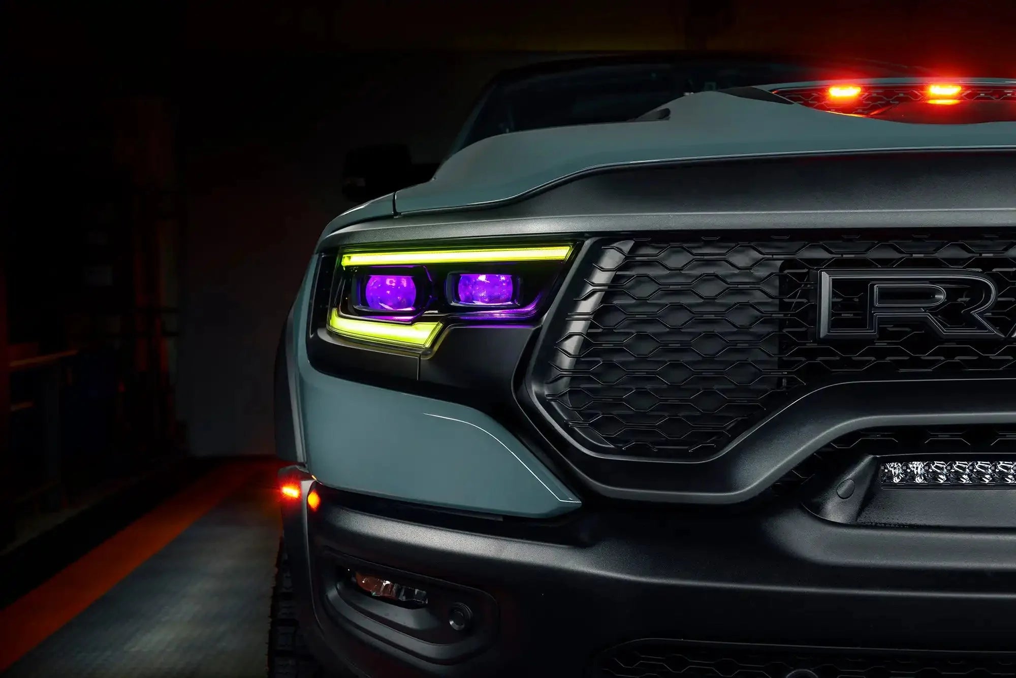 ORACLE Lighting 2019-2024 Ram 1500 ColorSHIFT Headlight Demon Eye Kit - LED Projector Headlights