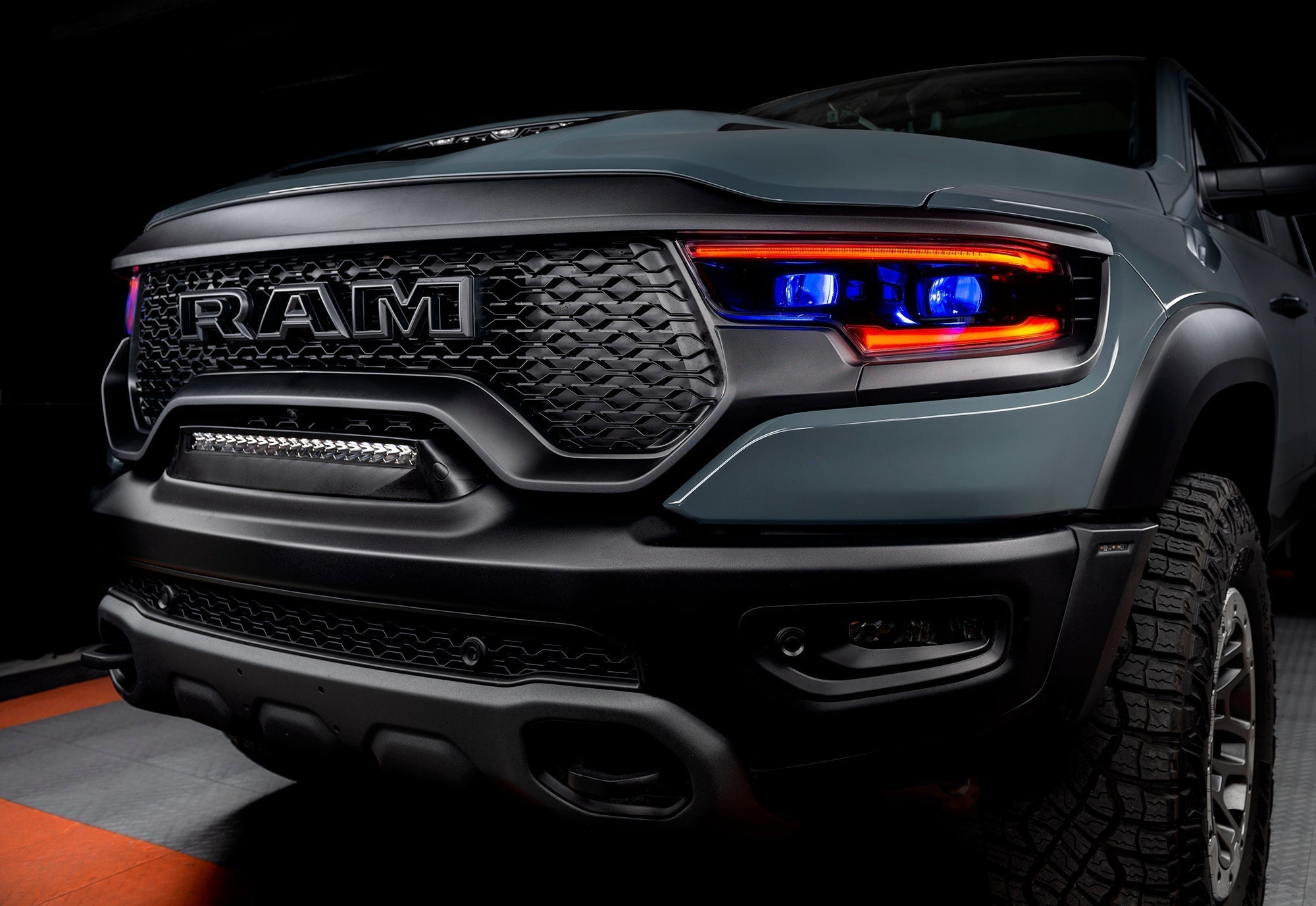 ORACLE Lighting 2019-2024 Ram 1500 RGBW+A Headlight DRL Upgrade Kit - LED Projector Headlights