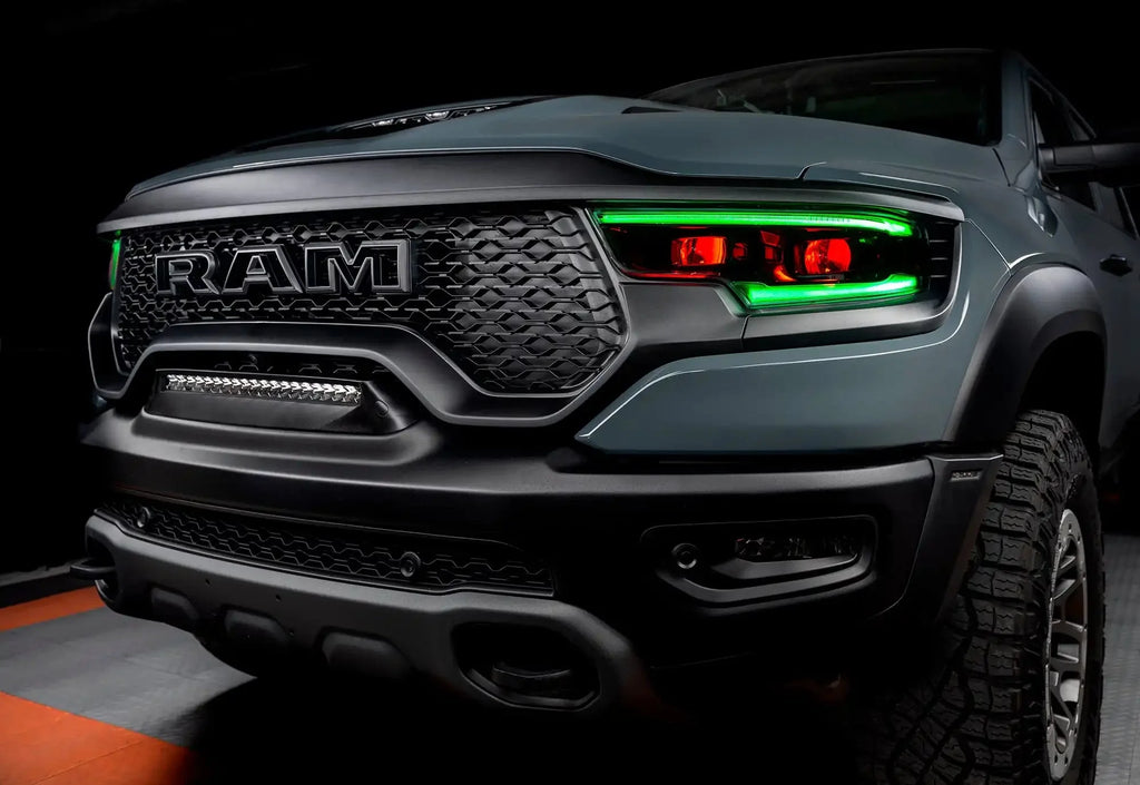 ORACLE Lighting 2019-2024 Ram 1500 ColorSHIFT Headlight Demon Eye Kit - LED Projector Headlights
