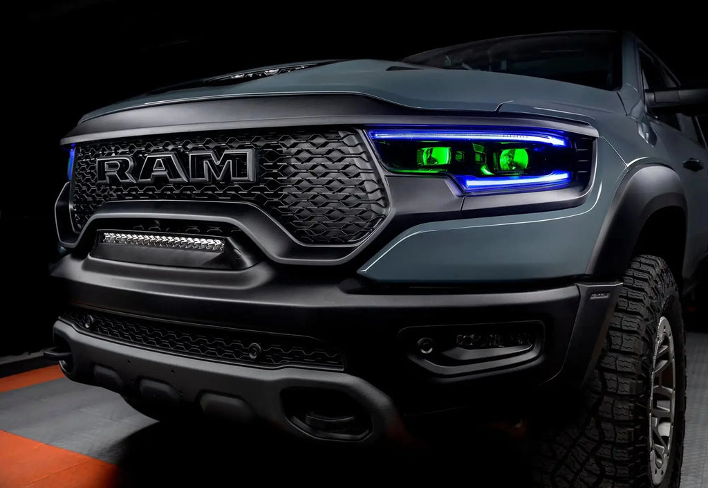 ORACLE Lighting 2019-2024 Ram 1500 ColorSHIFT Headlight Demon Eye Kit - LED Projector Headlights