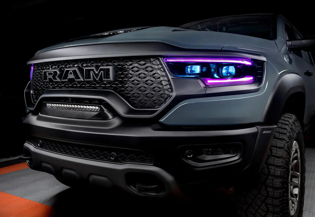 ORACLE Lighting 2019-2024 Ram 1500 ColorSHIFT Headlight Demon Eye Kit - LED Projector Headlights