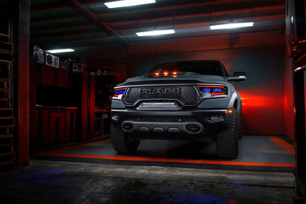 ORACLE Lighting 2019-2024 Ram 1500 ColorSHIFT Headlight Demon Eye Kit - LED Projector Headlights