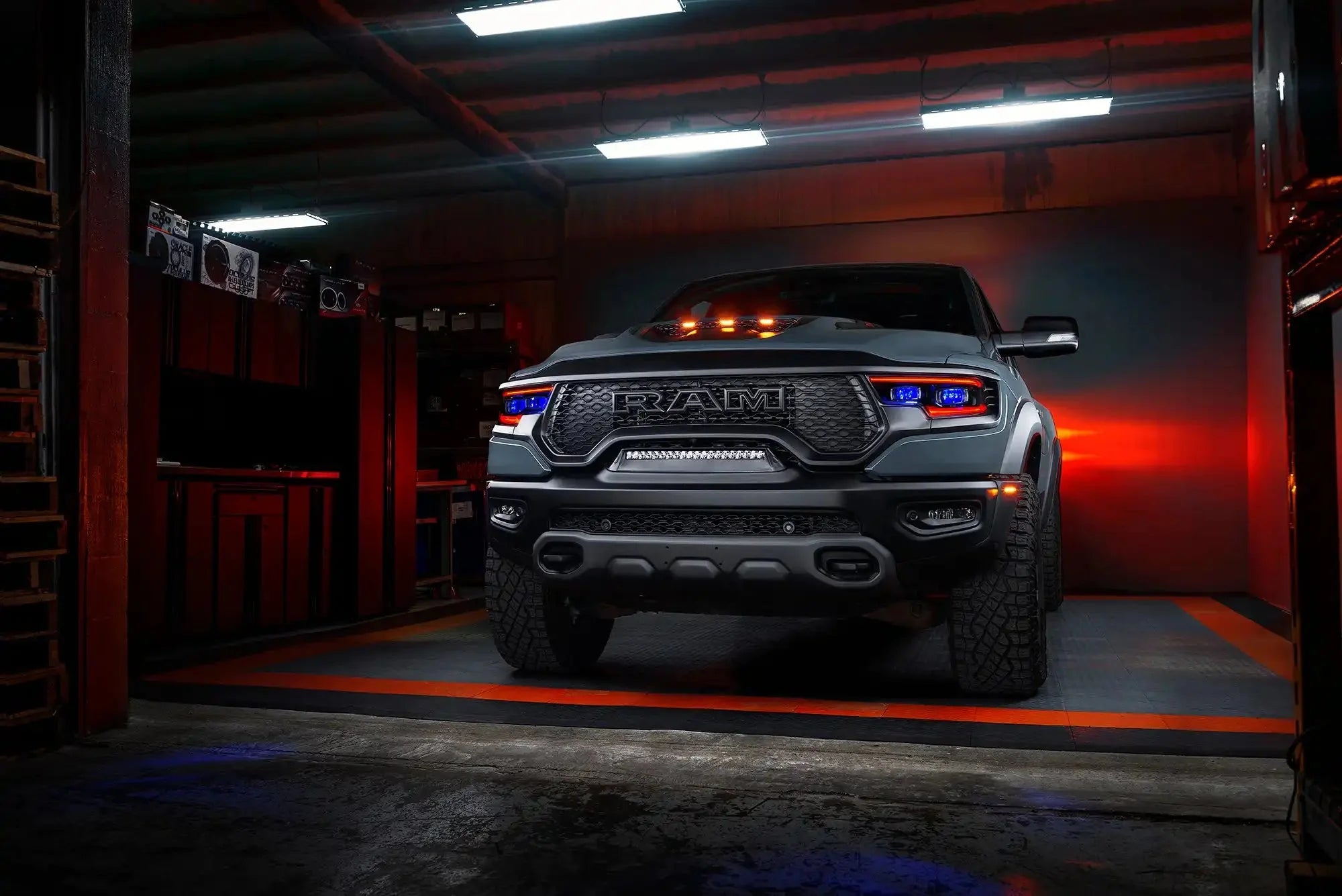 ORACLE Lighting 2019-2024 Ram 1500 ColorSHIFT Headlight Demon Eye Kit - LED Projector Headlights