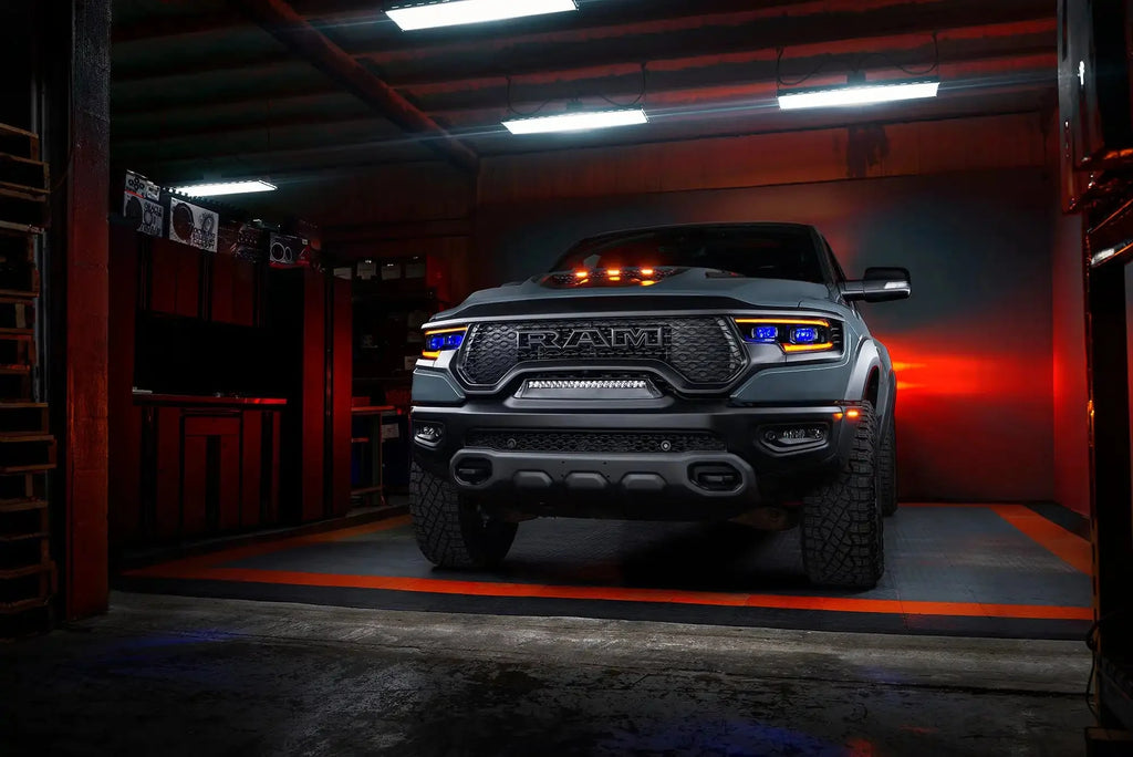 ORACLE Lighting 2019-2024 Ram 1500 ColorSHIFT Headlight Demon Eye Kit - LED Projector Headlights