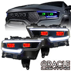 ORACLE Lighting 2019-2024 Ram 1500 ColorSHIFT Headlight Demon Eye Kit - LED Projector Headlights