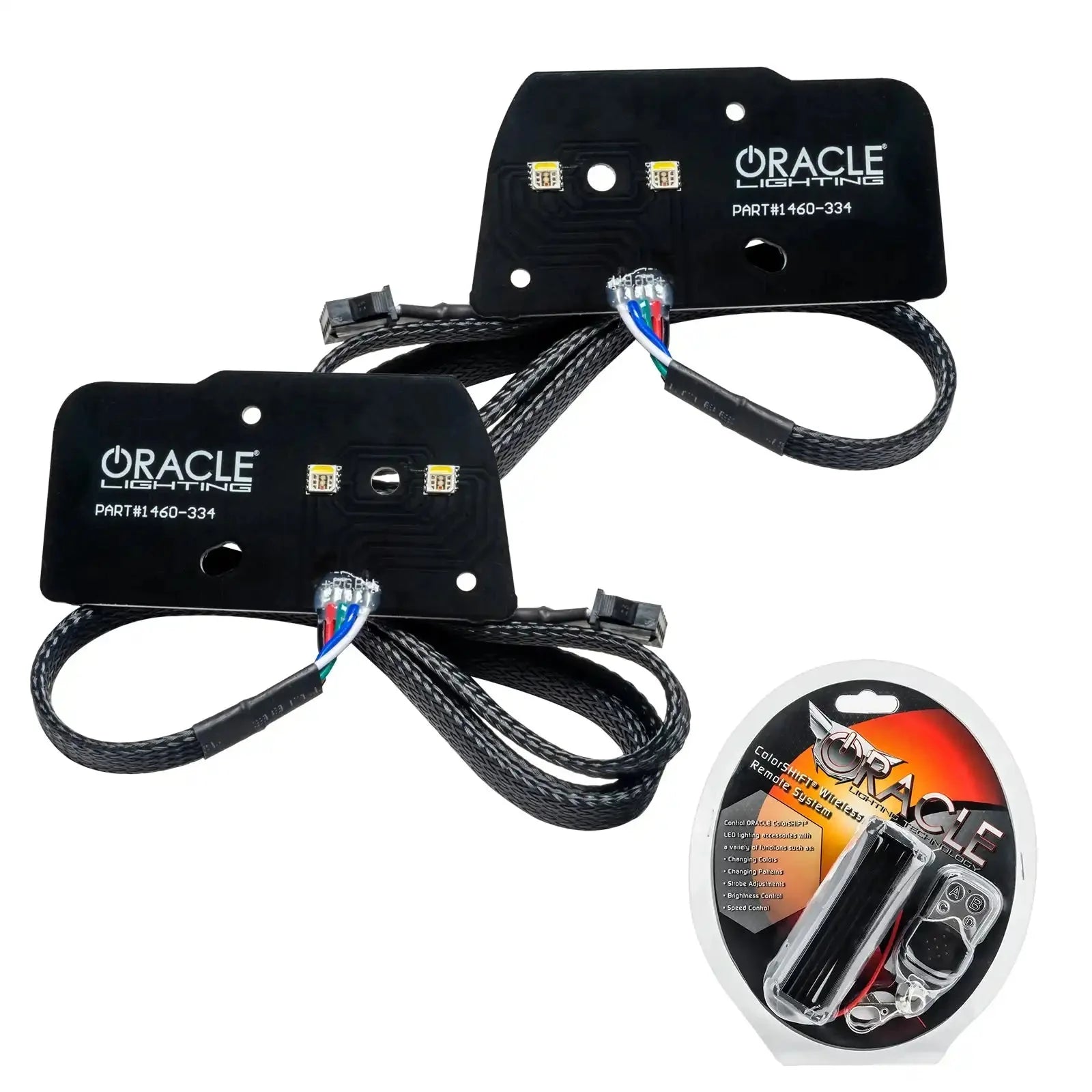 ORACLE Lighting 2021-2023 Ford F-150 ColorSHIFT RGB+W Headlight DRL Upgrade Kit