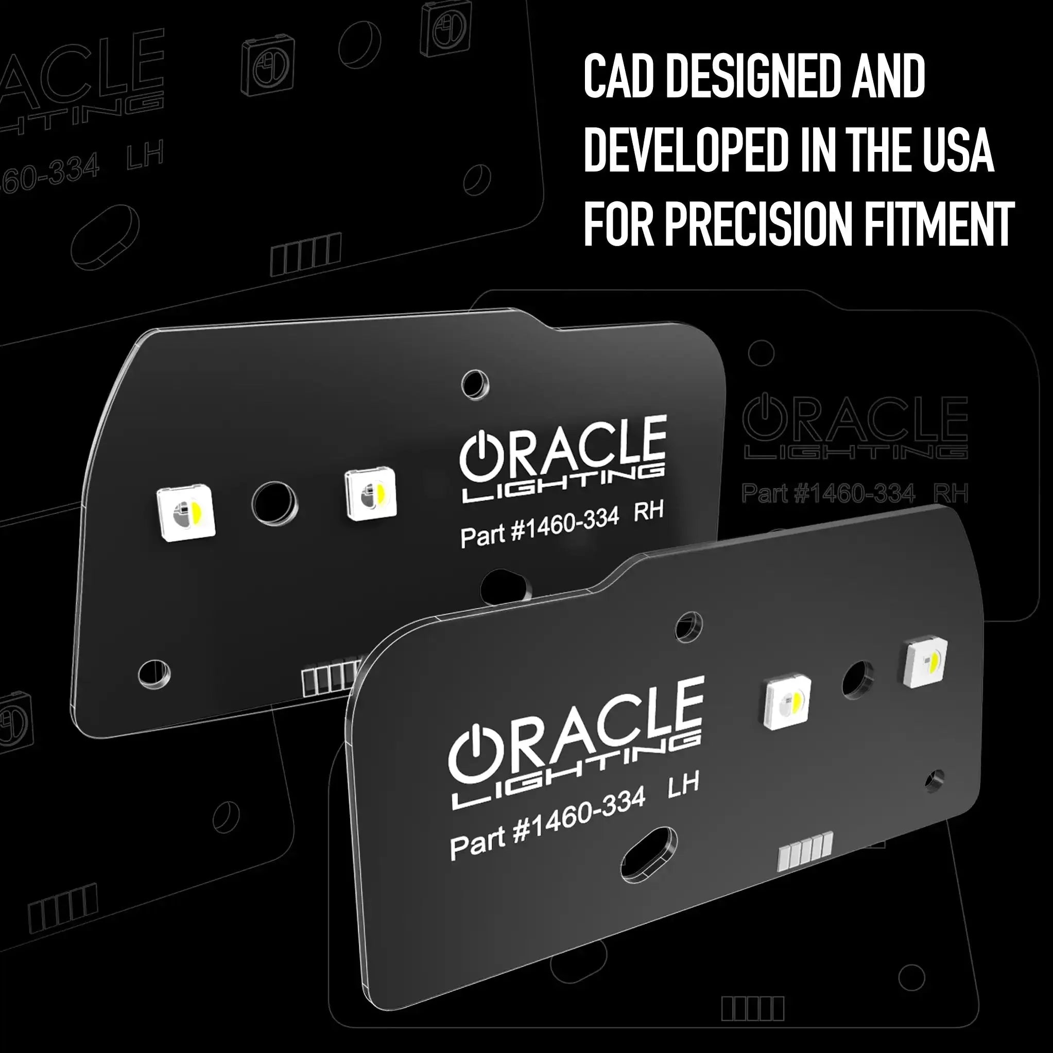 ORACLE Lighting 2021-2023 Ford F-150 ColorSHIFT RGB+W Headlight DRL Upgrade Kit