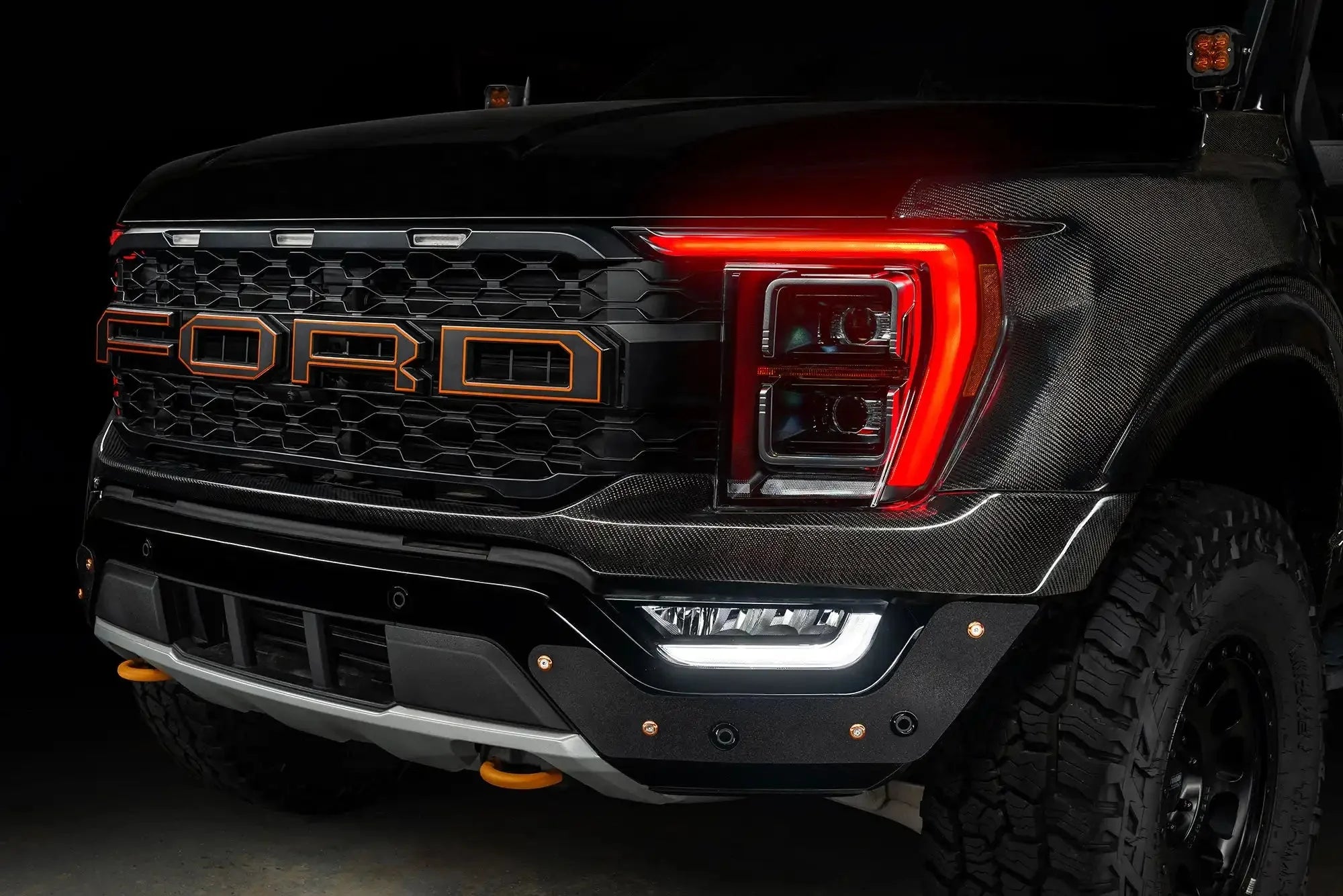ORACLE Lighting 2021-2023 Ford F-150 ColorSHIFT RGB+W Headlight DRL Upgrade Kit