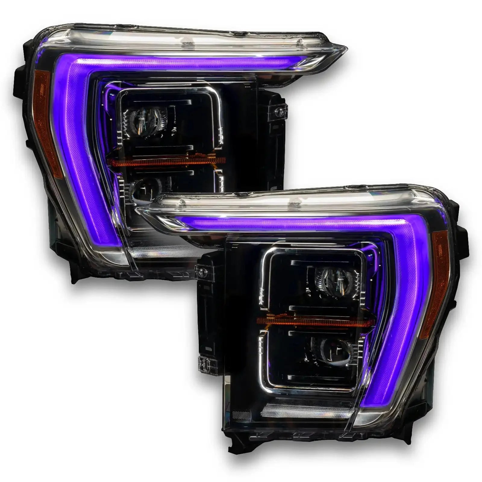 ORACLE Lighting 2021-2023 Ford F-150 ColorSHIFT RGB+W Headlight DRL Upgrade Kit