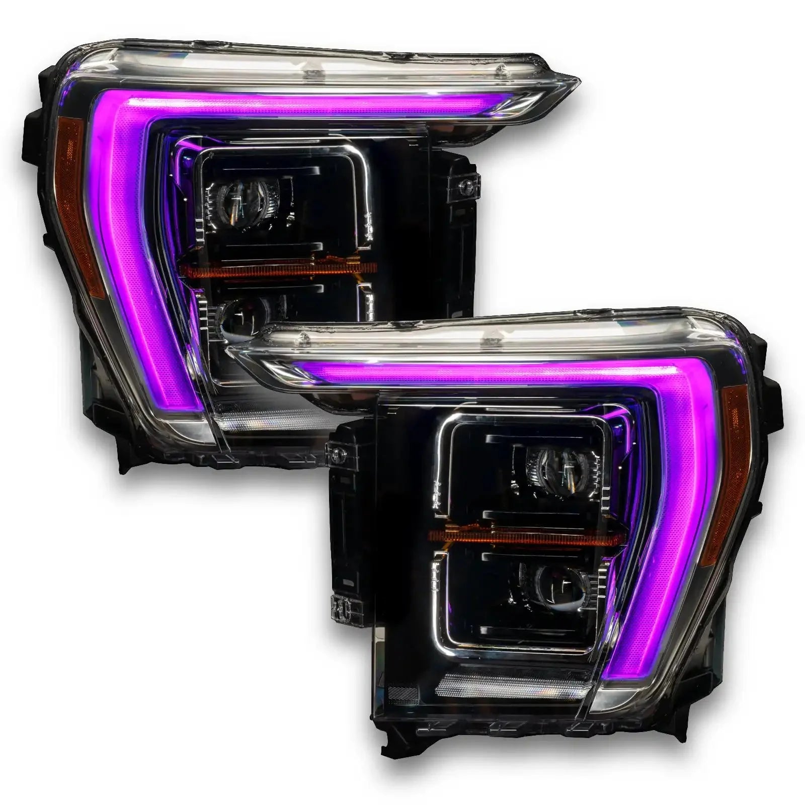 ORACLE Lighting 2021-2023 Ford F-150 ColorSHIFT RGB+W Headlight DRL Upgrade Kit