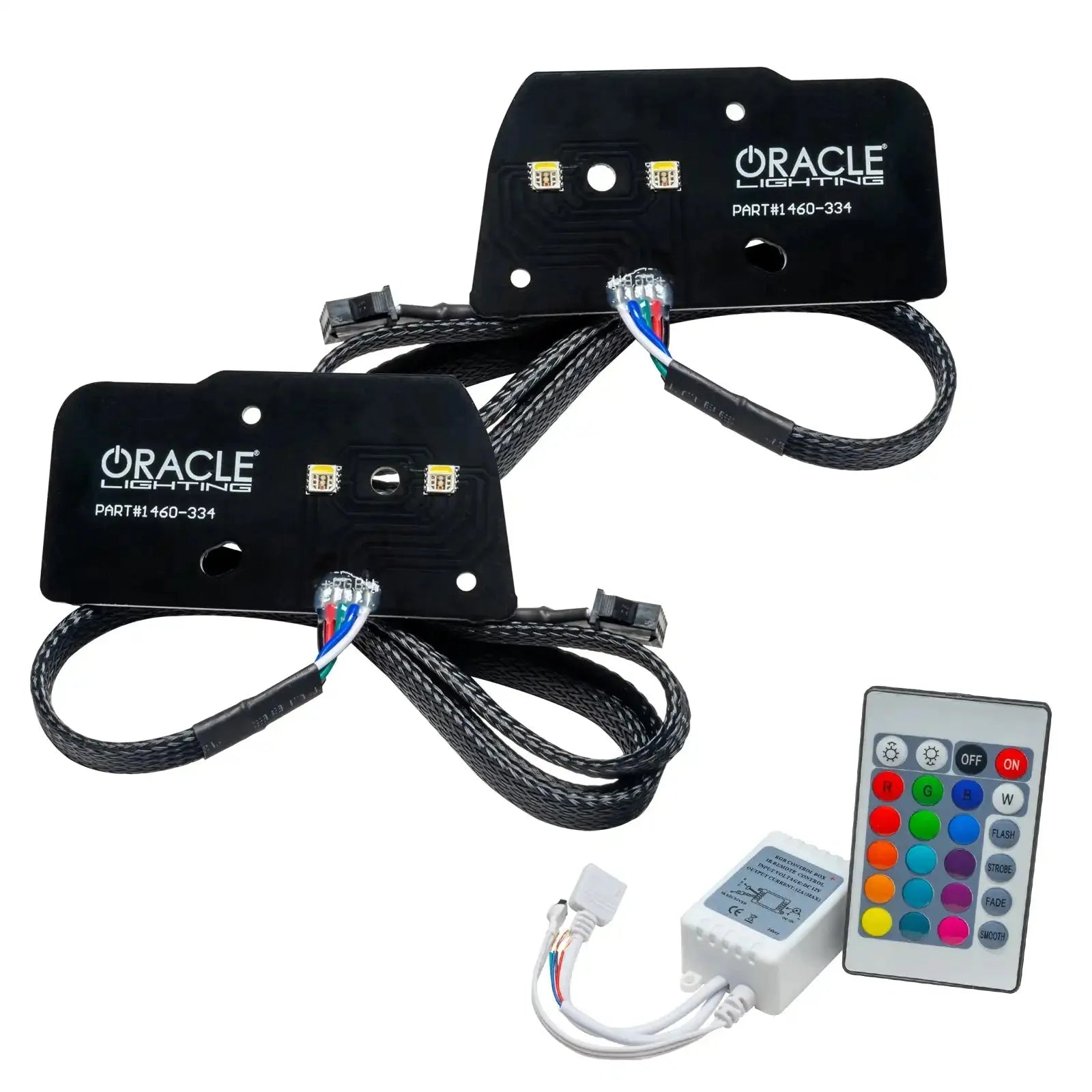 ORACLE Lighting 2021-2023 Ford F-150 ColorSHIFT RGB+W Headlight DRL Upgrade Kit