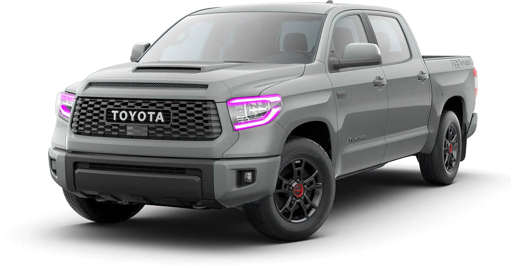 ORACLE Lighting 2018-2021 Toyota Tundra Dynamic ColorSHIFT® Headlight DRL Upgrade Kit | Part# 1461-332