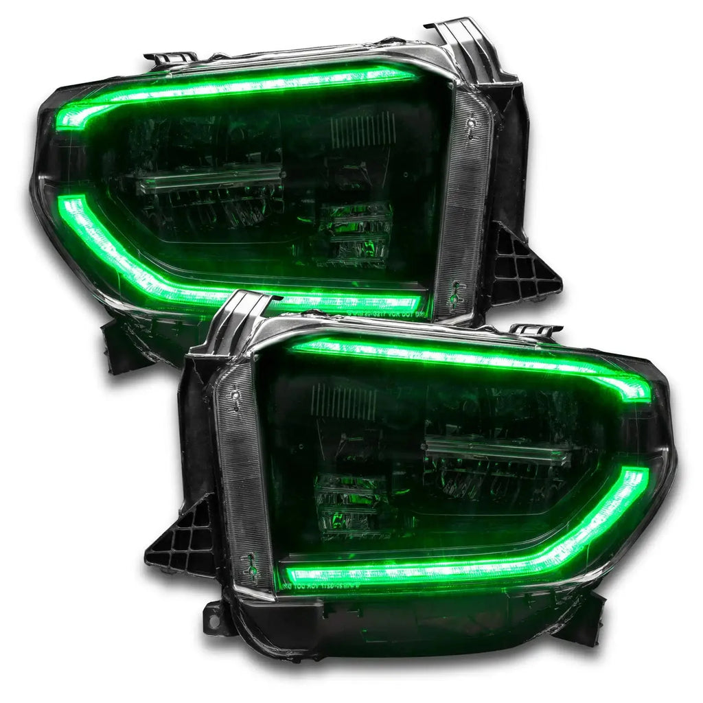 ORACLE Lighting 2018-2021 Toyota Tundra Dynamic ColorSHIFT® Headlight DRL Upgrade Kit | Part# 1461-332