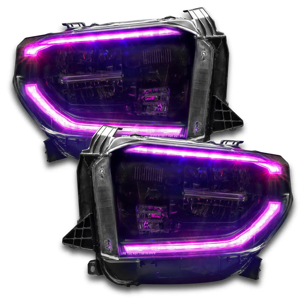 ORACLE Lighting 2018-2021 Toyota Tundra Dynamic ColorSHIFT® Headlight DRL Upgrade Kit | Part# 1461-332