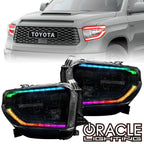 ORACLE Lighting 2018-2021 Toyota Tundra Dynamic ColorSHIFT® Headlight DRL Upgrade Kit | Part# 1461-332