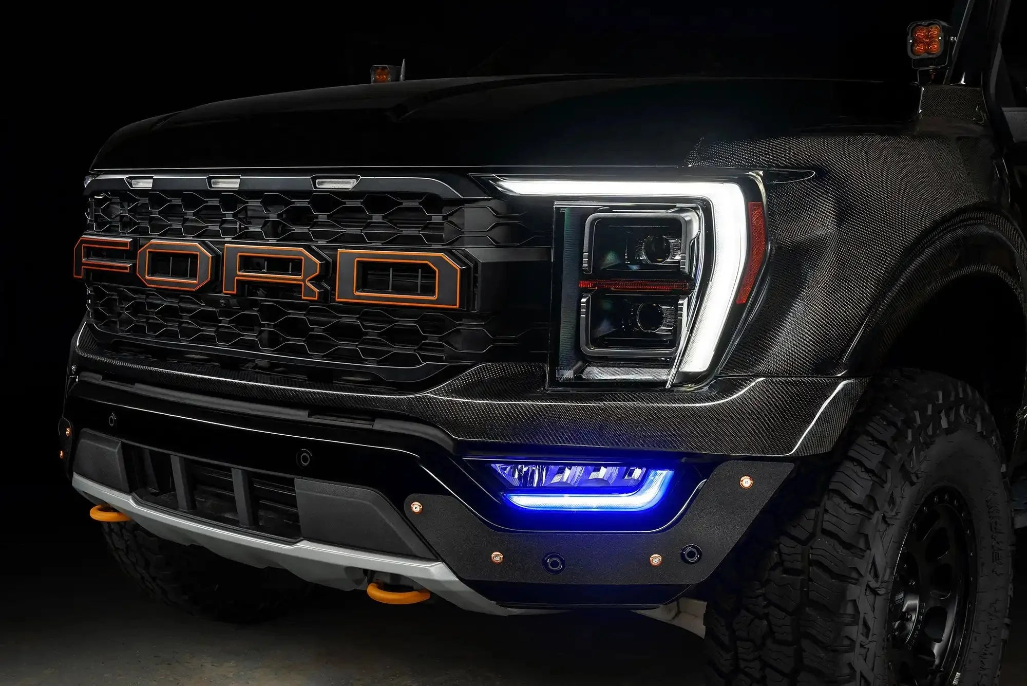 ORACLE Lighting 2021-2023 Ford F-150 ColorSHIFT RGB+W Fog Light DRL Upgrade Kit