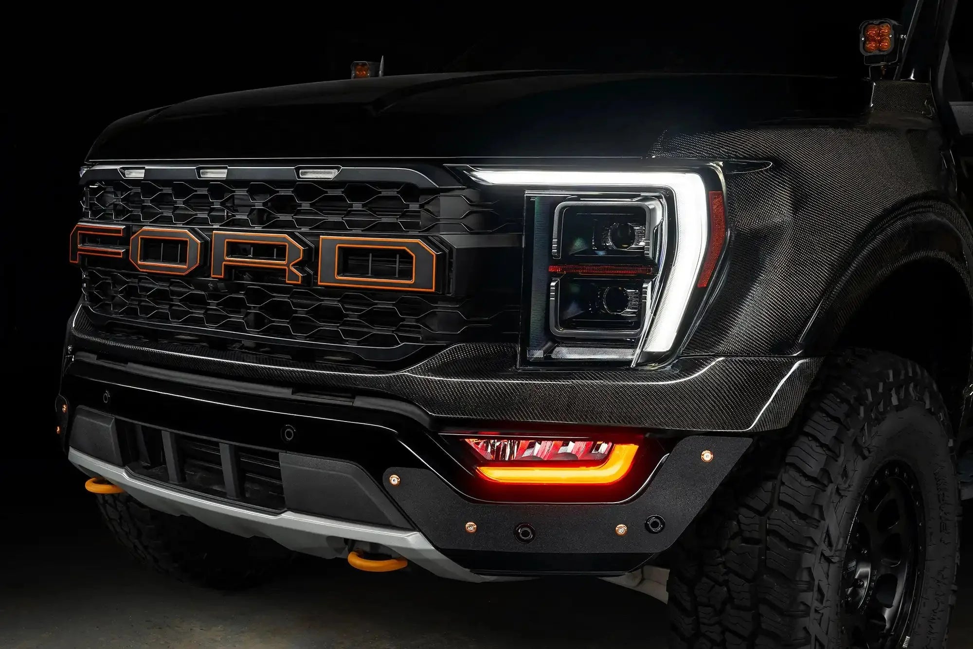 ORACLE Lighting 2021-2023 Ford F-150 ColorSHIFT RGB+W Fog Light DRL Upgrade Kit
