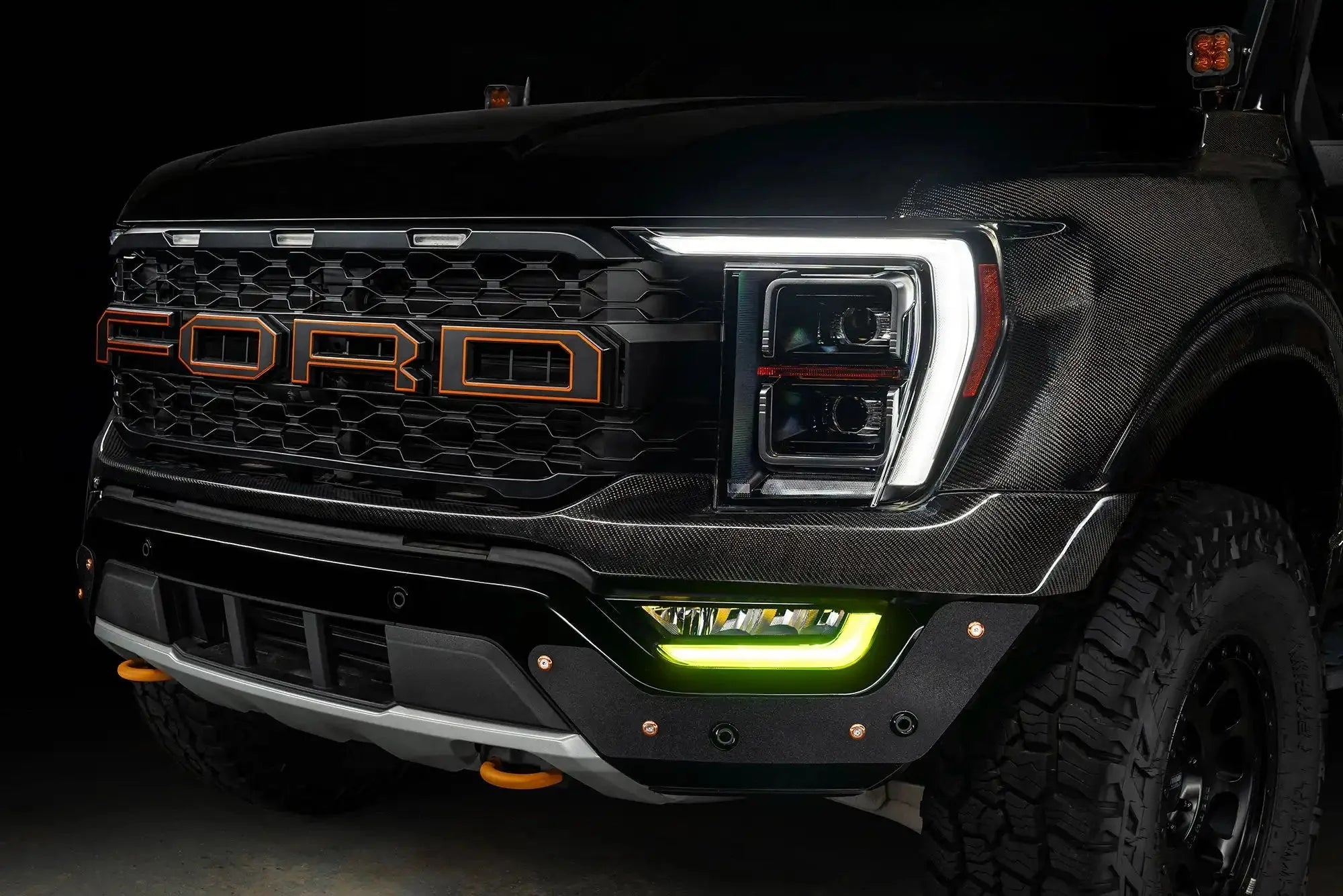ORACLE Lighting 2021-2023 Ford F-150 ColorSHIFT RGB+W Fog Light DRL Upgrade Kit