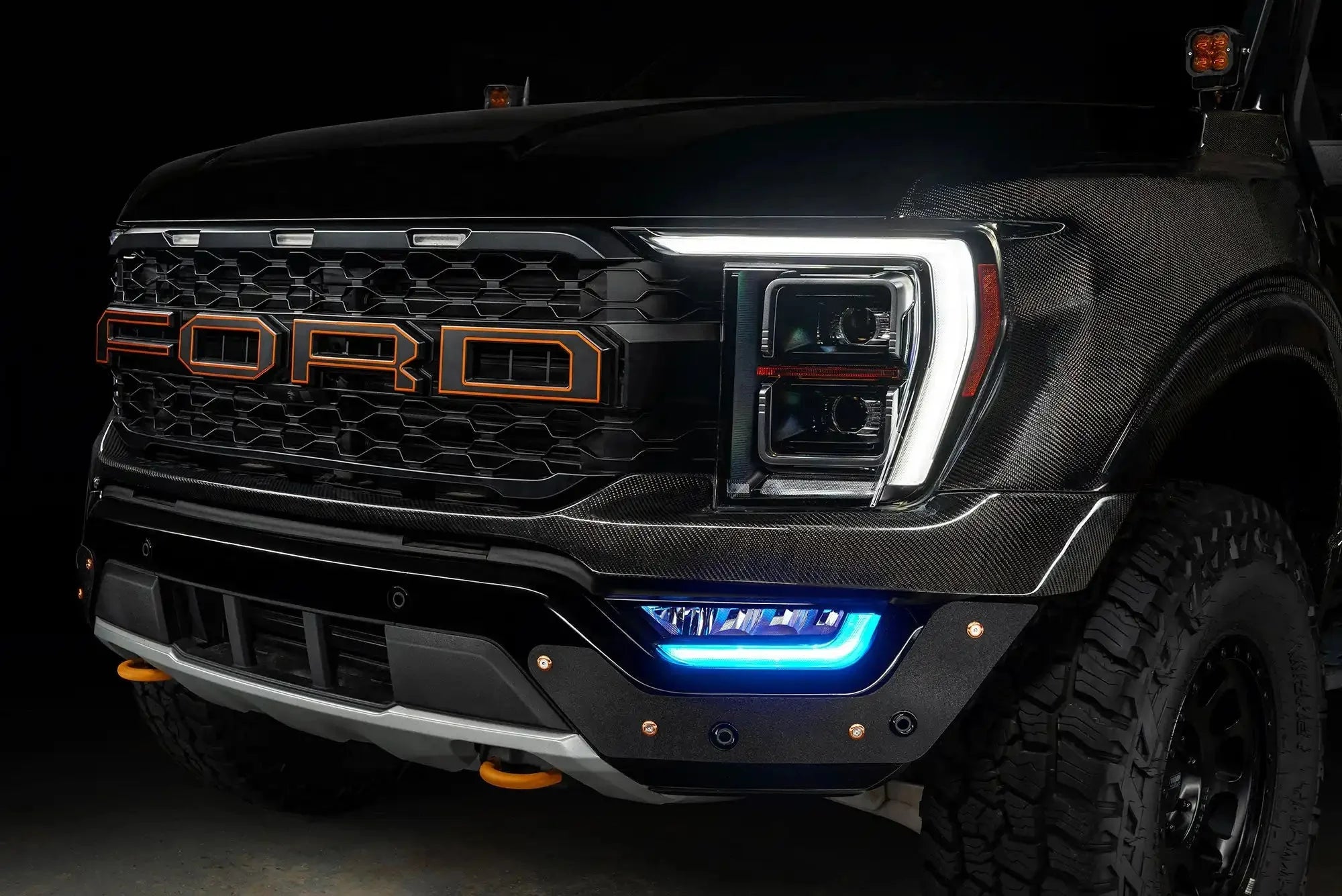 ORACLE Lighting 2021-2023 Ford F-150 ColorSHIFT RGB+W Fog Light DRL Upgrade Kit