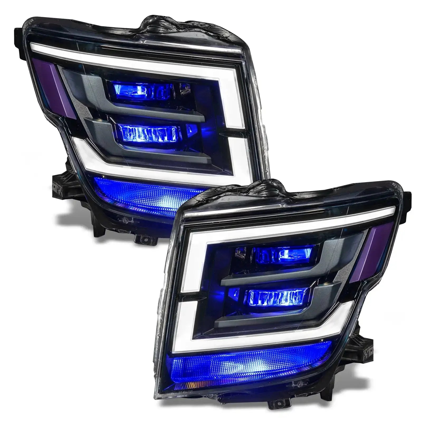 ORACLE Lighting 2021-2024 Nissan Titan ColorSHIFT Demon Eye RGB Upgrade Kit