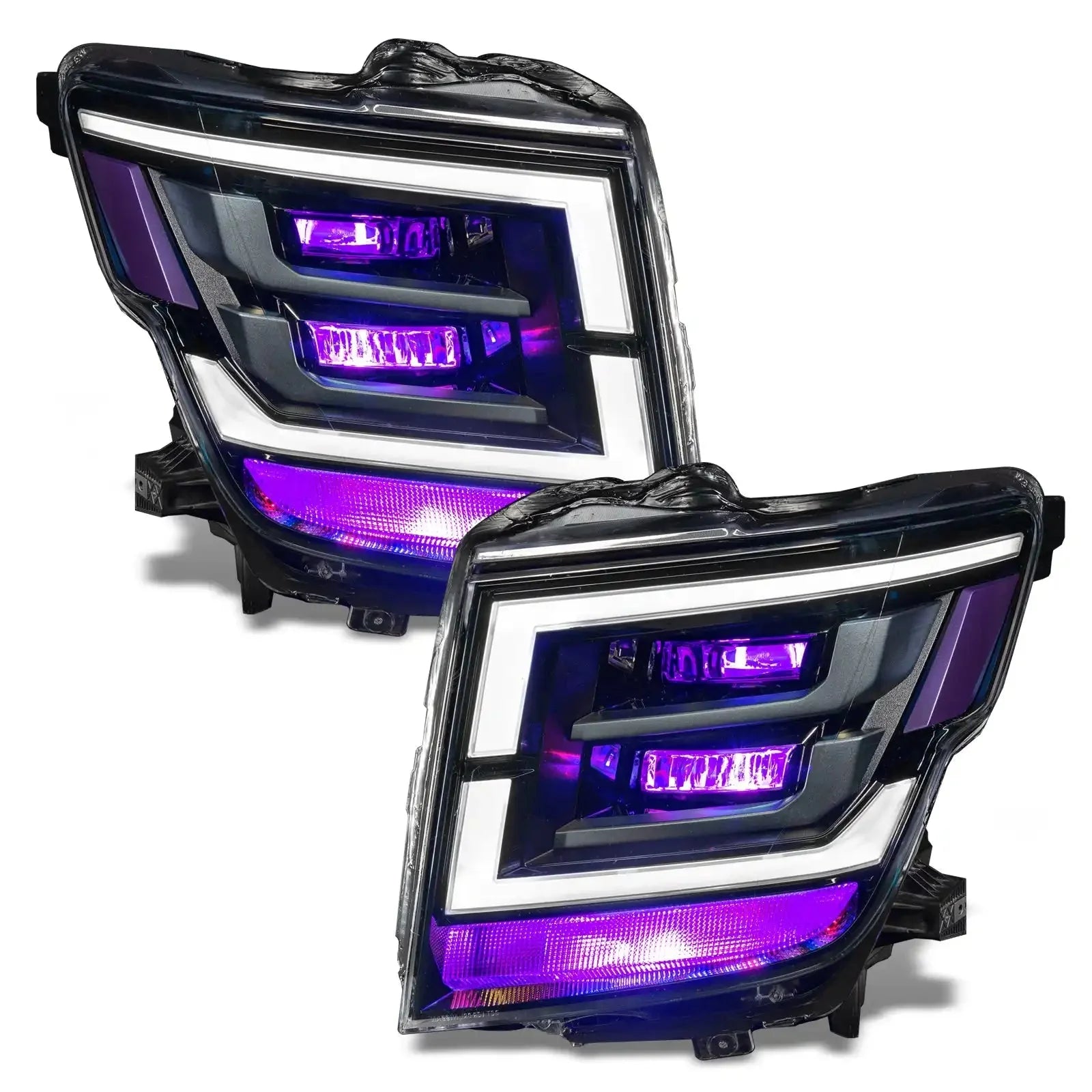 ORACLE Lighting 2021-2024 Nissan Titan ColorSHIFT Demon Eye RGB Upgrade Kit