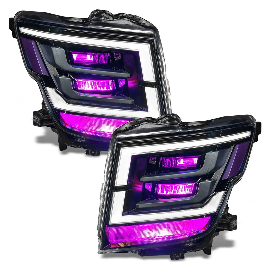 ORACLE Lighting 2021-2024 Nissan Titan ColorSHIFT Demon Eye RGB Upgrade Kit