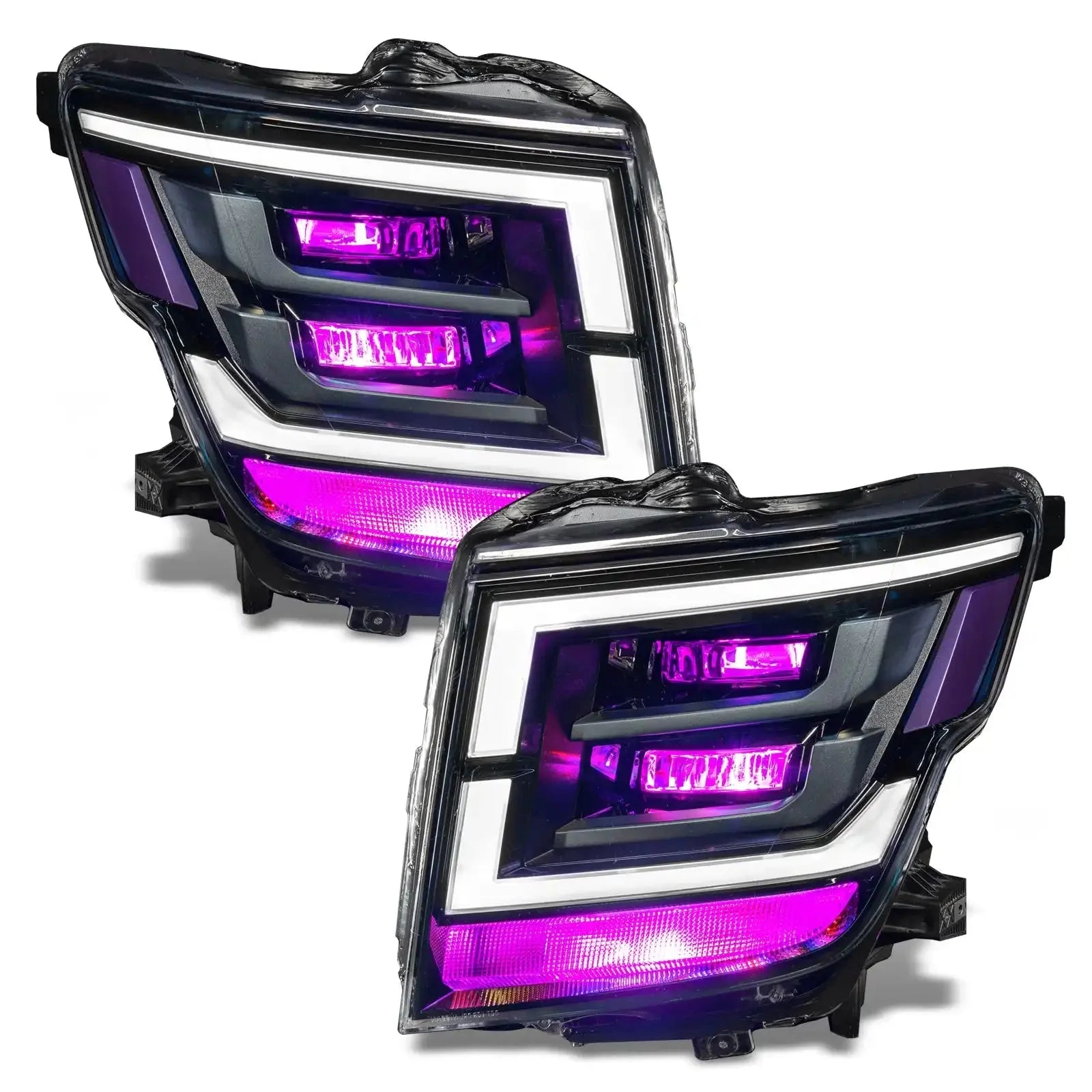 ORACLE Lighting 2021-2024 Nissan Titan ColorSHIFT Demon Eye RGB Upgrade Kit