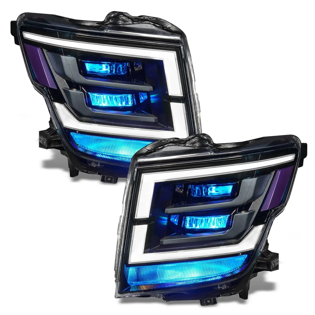 ORACLE Lighting 2021-2024 Nissan Titan ColorSHIFT Demon Eye RGB Upgrade Kit