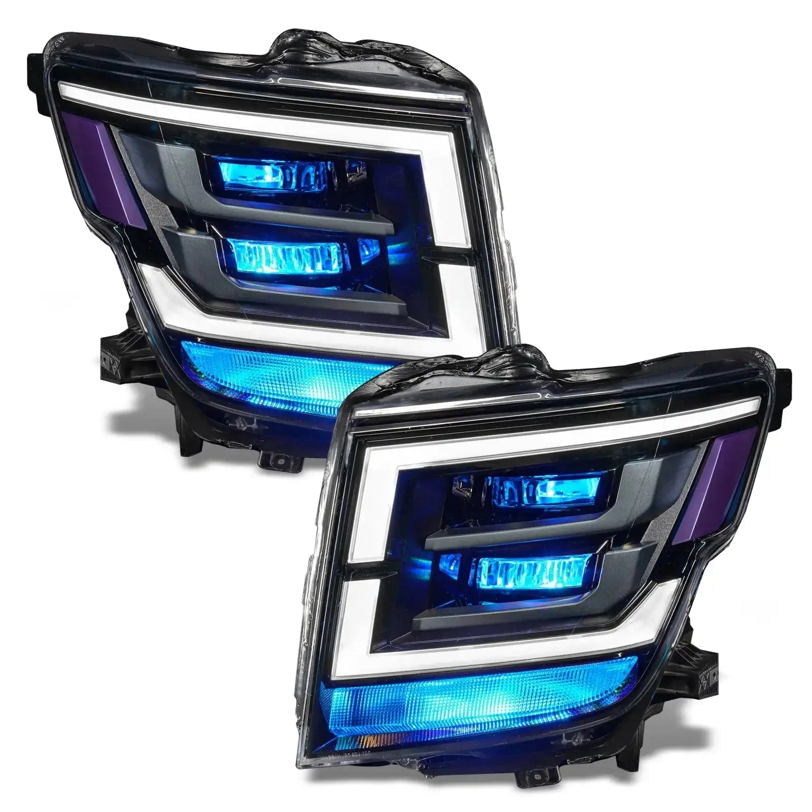 ORACLE Lighting 2021-2024 Nissan Titan ColorSHIFT Demon Eye RGB Upgrade Kit