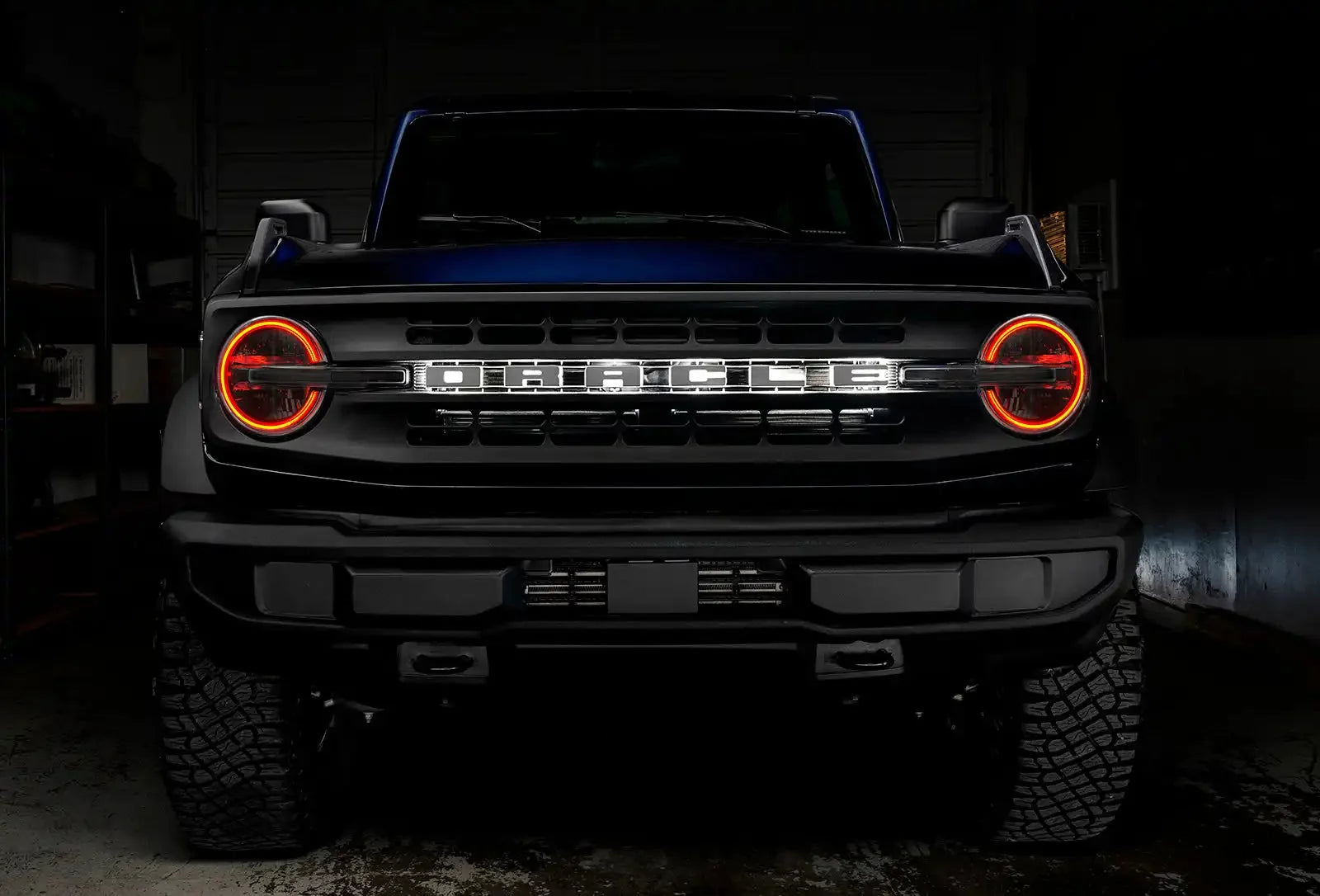 ORACLE Lighting 2021-2025 Ford Bronco ColorSHIFT RGB+W Headlight Halo Upgrade Kit