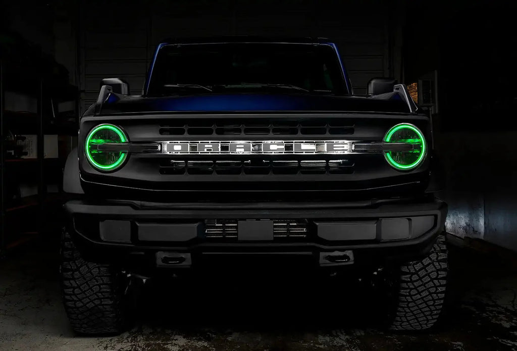 ORACLE Lighting 2021-2025 Ford Bronco ColorSHIFT RGB+W Headlight Halo Upgrade Kit