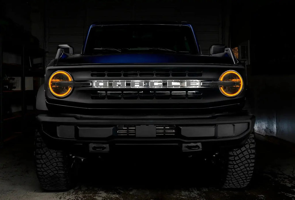 ORACLE Lighting 2021-2025 Ford Bronco ColorSHIFT RGB+W Headlight Halo Upgrade Kit