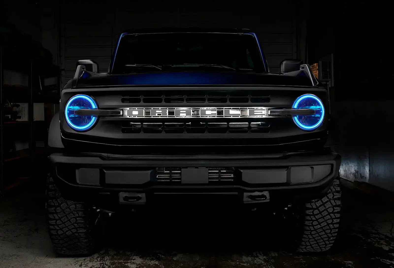 ORACLE Lighting 2021-2025 Ford Bronco ColorSHIFT RGB+W Headlight Halo Upgrade Kit