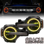 ORACLE Lighting 2021-2025 Ford Bronco ColorSHIFT RGB+W Headlight Halo Upgrade Kit