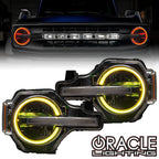 ORACLE Lighting 2021-2025 Ford Bronco ColorSHIFT RGB+W Headlight Halo Upgrade Kit