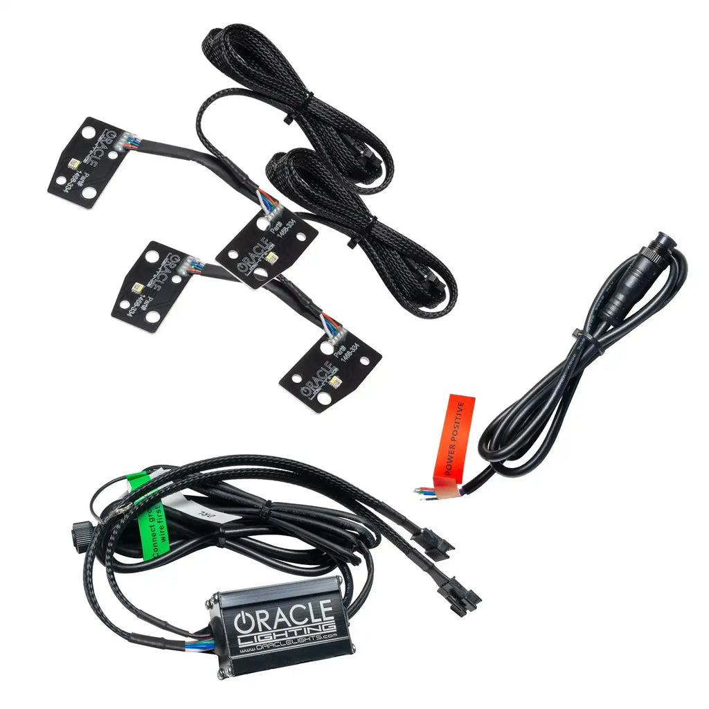 ORACLE Lighting 2021-2025 Ford Bronco ColorSHIFT RGB+W Headlight Halo Upgrade Kit
