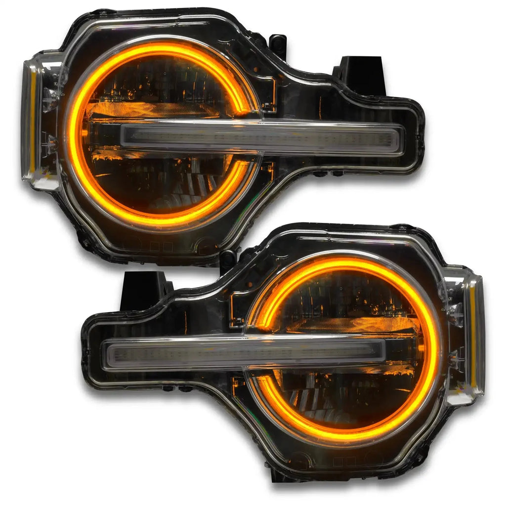 ORACLE Lighting 2021-2025 Ford Bronco ColorSHIFT RGB+W Headlight Halo Upgrade Kit