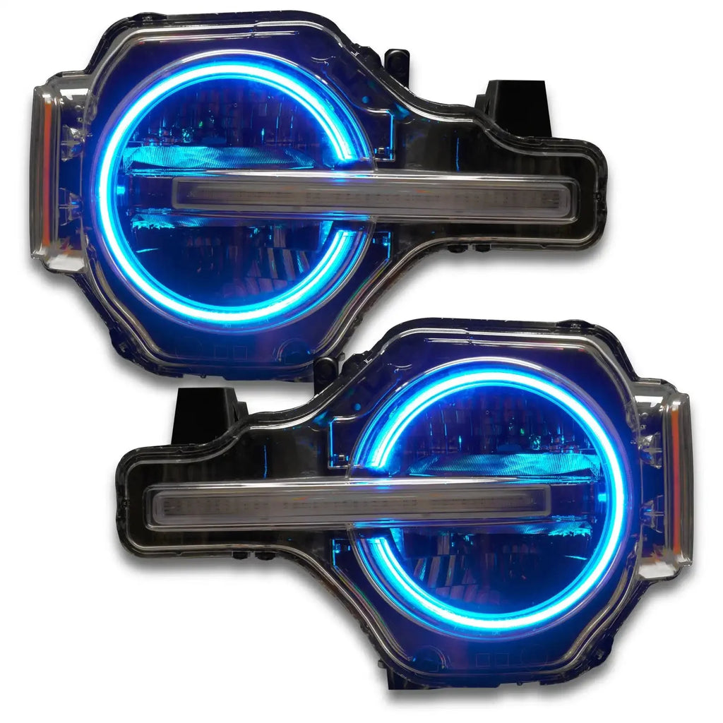 ORACLE Lighting 2021-2025 Ford Bronco ColorSHIFT RGB+W Headlight Halo Upgrade Kit