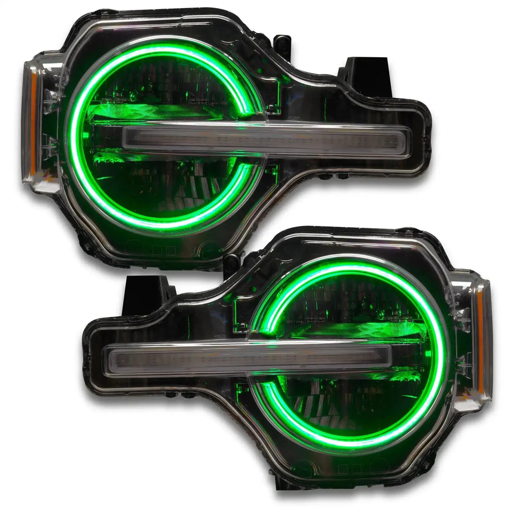 ORACLE Lighting 2021-2025 Ford Bronco ColorSHIFT RGB+W Headlight Halo Upgrade Kit