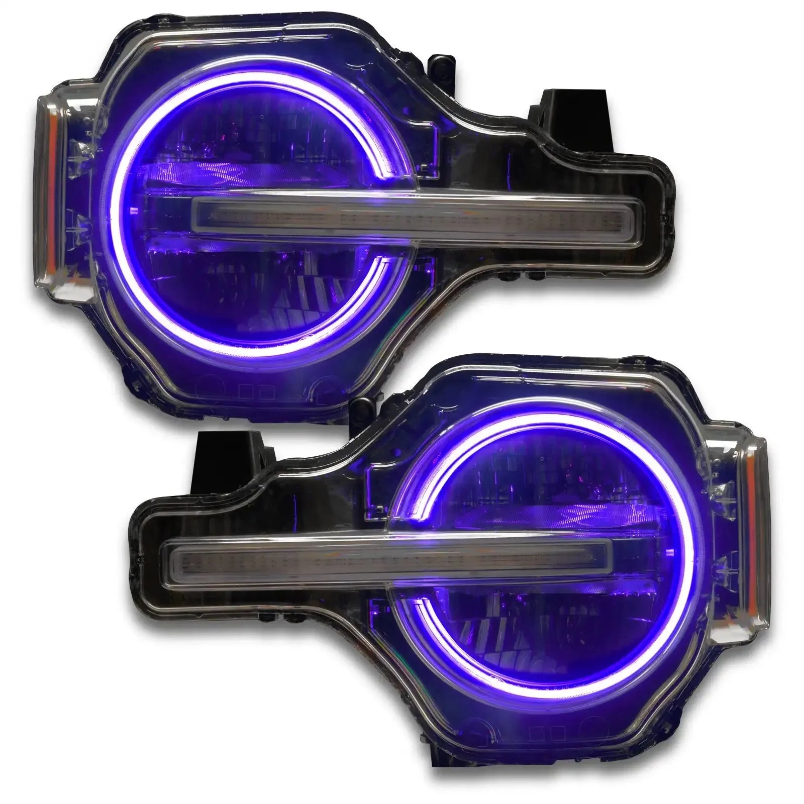 ORACLE Lighting 2021-2025 Ford Bronco ColorSHIFT RGB+W Headlight Halo Upgrade Kit