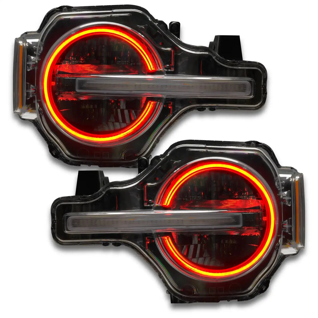 ORACLE Lighting 2021-2025 Ford Bronco ColorSHIFT RGB+W Headlight Halo Upgrade Kit