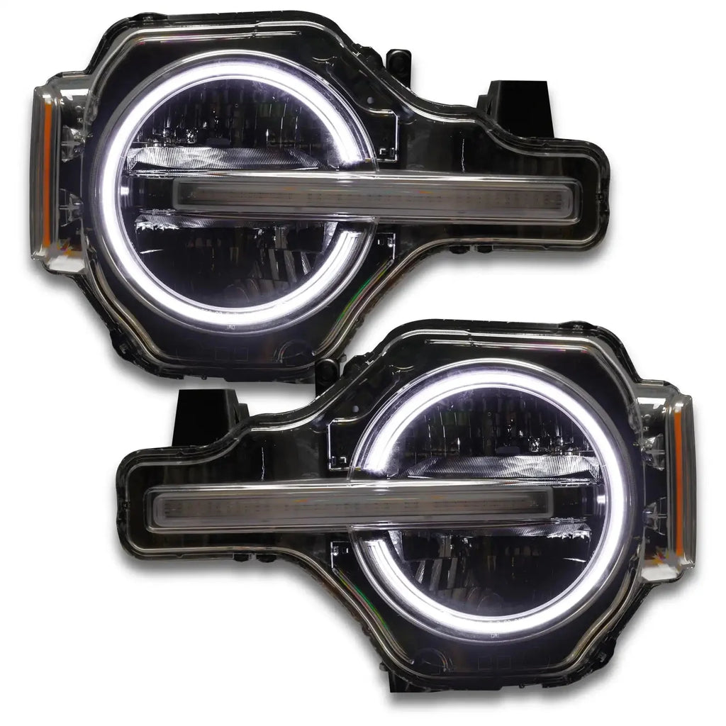 ORACLE Lighting 2021-2025 Ford Bronco ColorSHIFT RGB+W Headlight Halo Upgrade Kit