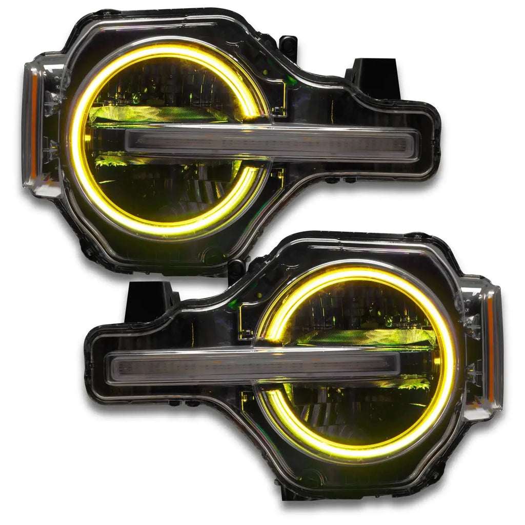 ORACLE Lighting 2021-2025 Ford Bronco ColorSHIFT RGB+W Headlight Halo Upgrade Kit