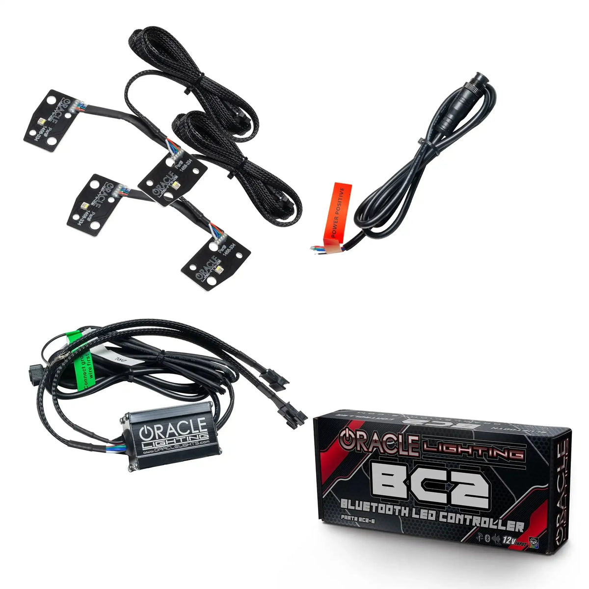 ORACLE Lighting 2021-2025 Ford Bronco ColorSHIFT RGB+W Headlight Halo Upgrade Kit