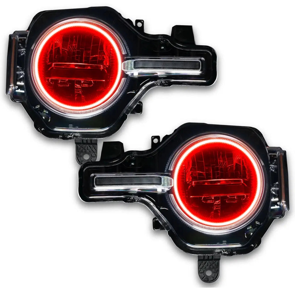 ORACLE Lighting 2021-2025 Ford Bronco LED Headlight Halo Kit - Base Headlights