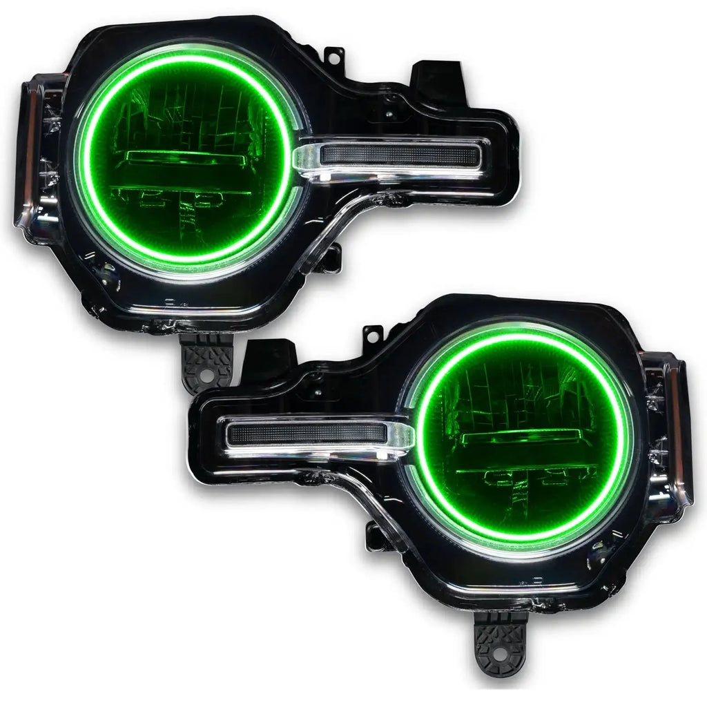 ORACLE Lighting 2021-2025 Ford Bronco LED Headlight Halo Kit - Base Headlights